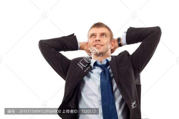 輕松的生意人