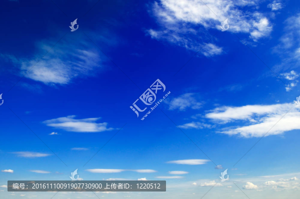 藍(lán)色的天空