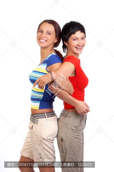 健身的女性