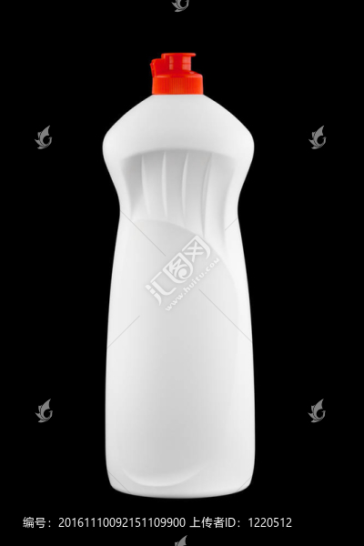 白色的塑料瓶