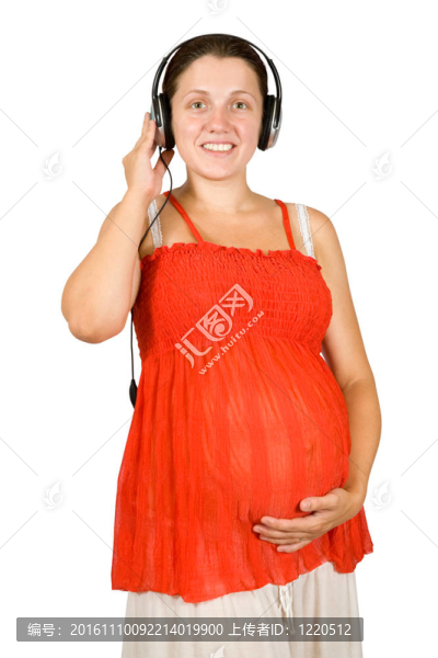 孕婦聽音樂