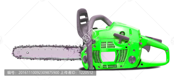 白色的鏈鋸
