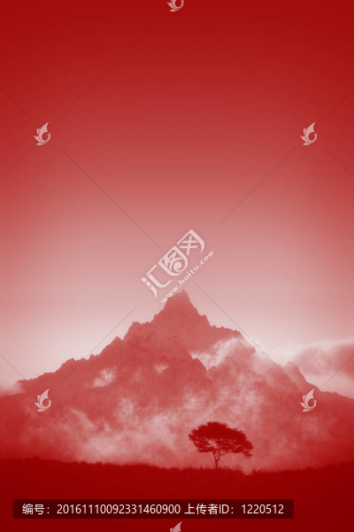 紅色景觀