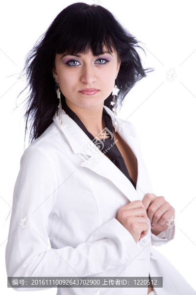 黑發(fā)的女孩