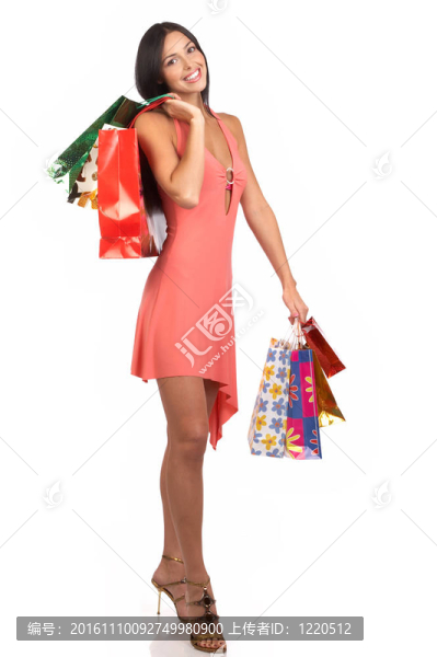 購(gòu)物的女人
