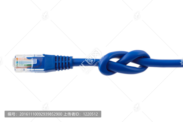 帶結(jié)的互聯(lián)網(wǎng)電纜