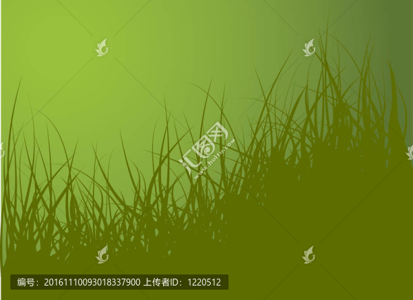 綠色草背景
