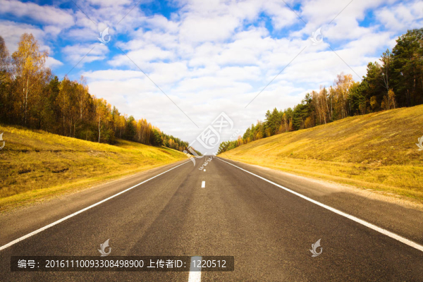 道路（秋季）
