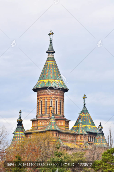 在蒂米什瓦拉市cthedral,-羅馬尼亞