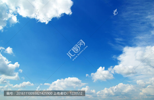 藍色的天空
