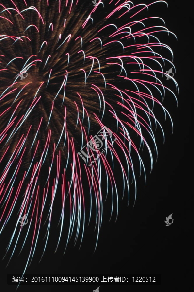 夜空煙花