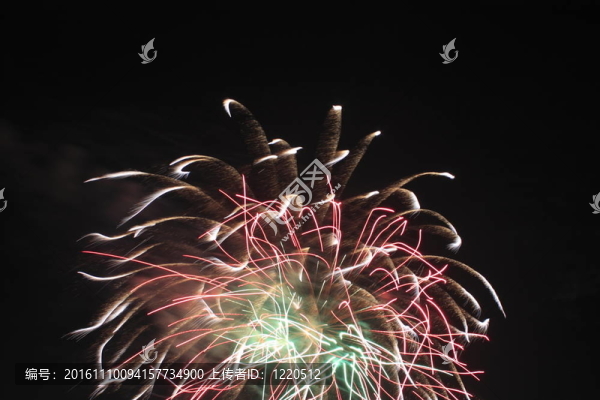 夜空煙花