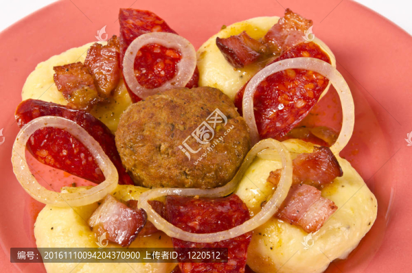 餃子和漢堡