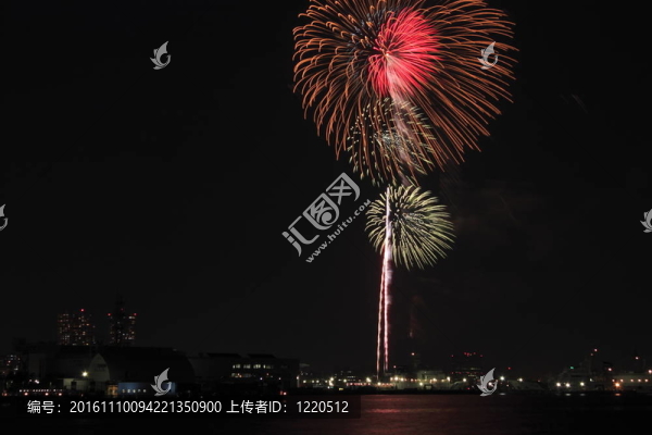 夜空的煙花