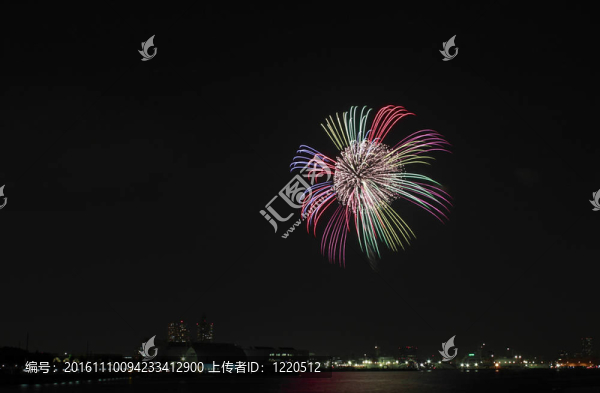 夜空的煙花
