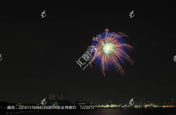 夜空的煙花