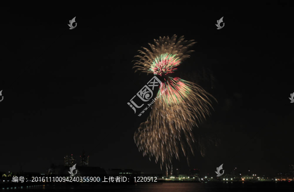 夜空的煙花