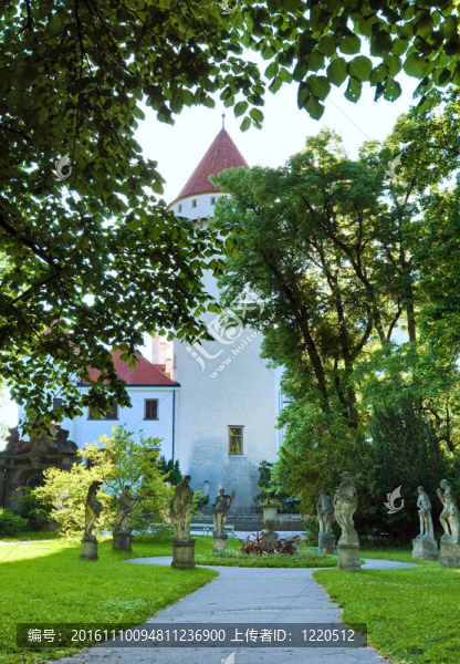 Konopiste,Castle,courtyard（捷克共和國(guó)）