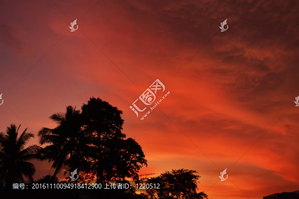 紅色的天空