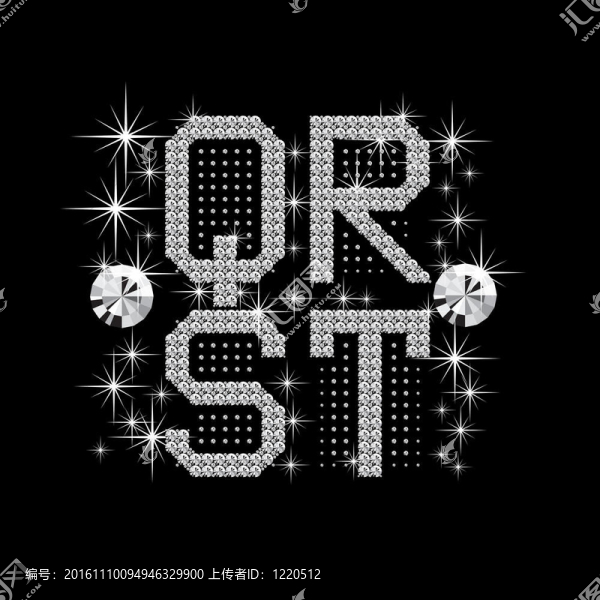 數(shù)字鉆石字母表