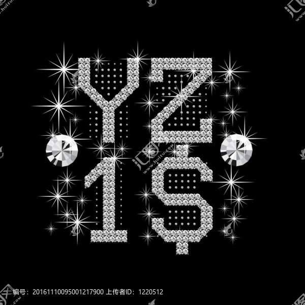 數(shù)字鉆石字母表