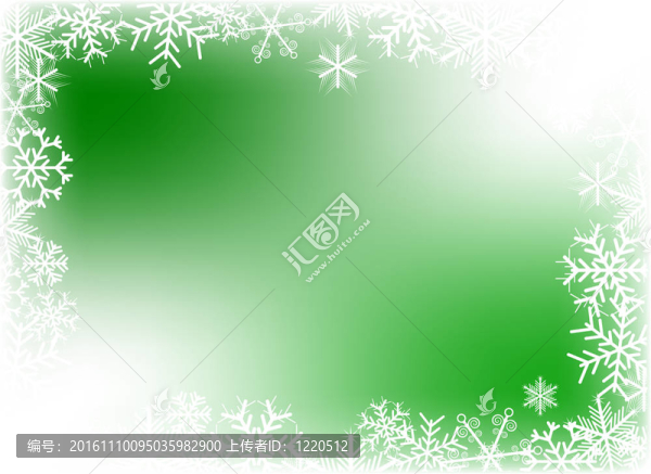 美麗的雪花背景。