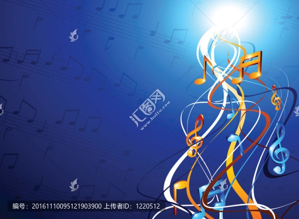 音樂背景。