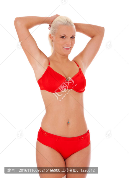 在比基尼美女