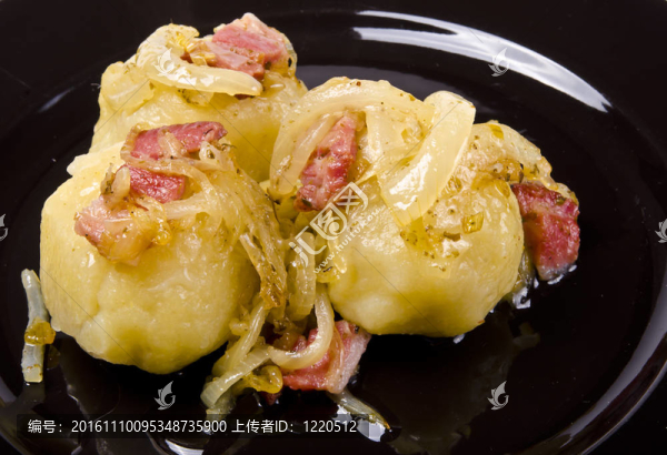 肉餡土豆餃子