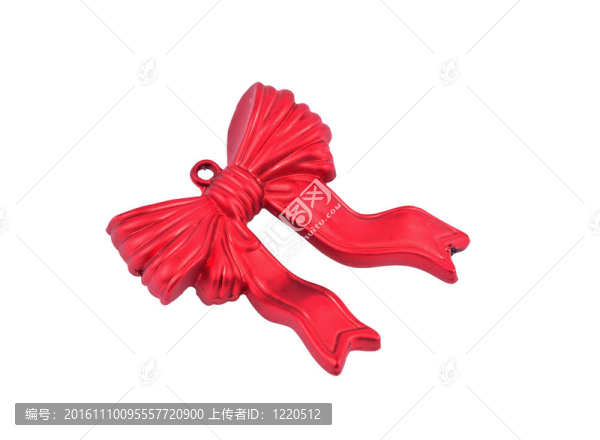 白色的紅色圣誕弓