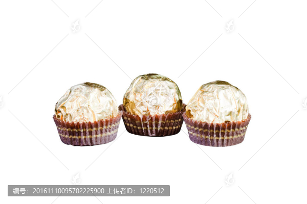 包中的三個(gè)豪華巧克力