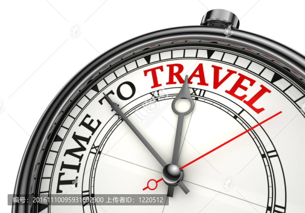 時間旅行概念時鐘