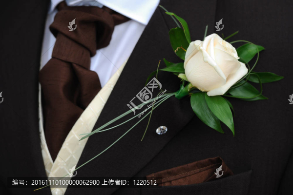 新郎花領(lǐng)結(jié)。