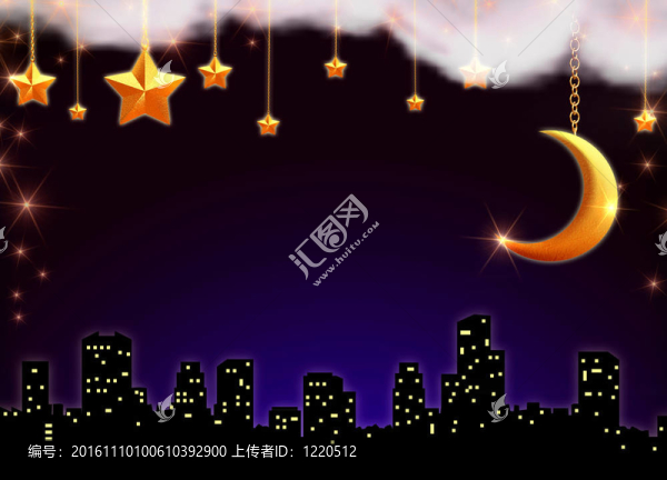 鎮(zhèn)上的星光夜