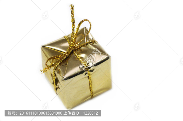 金色的禮品盒