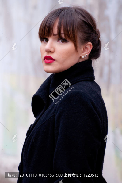 美麗女人的肖像