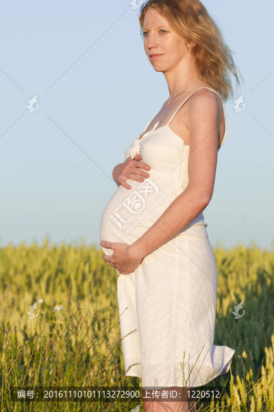 懷孕的女人