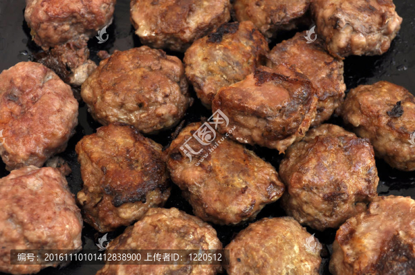 美味肉片特寫
