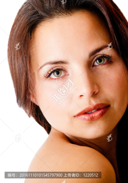 美麗的女性肖像