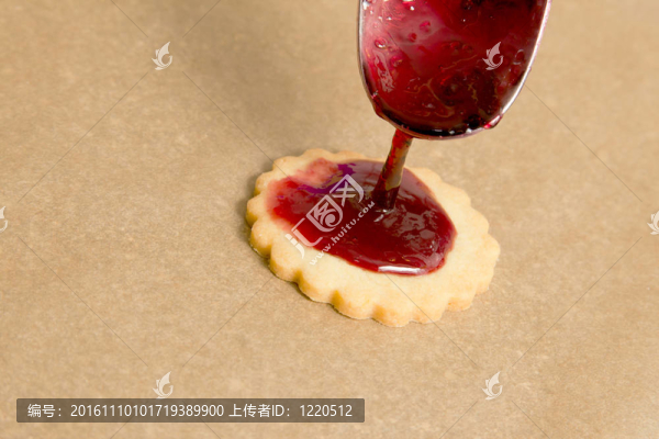 餅干和果醬