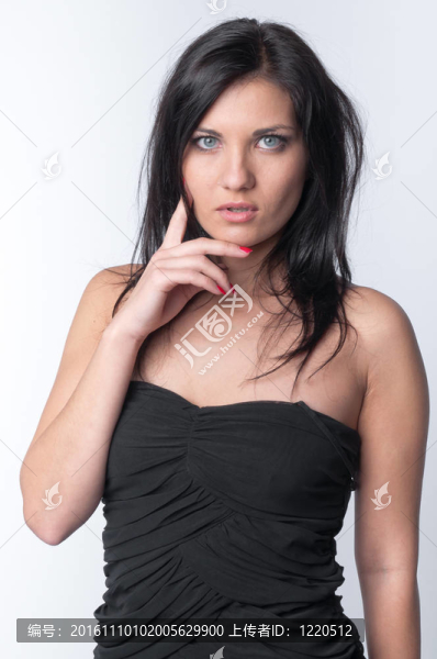 一個年輕的女孩