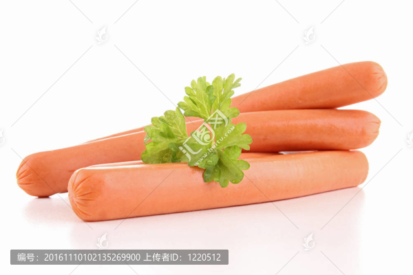 孤立的香腸