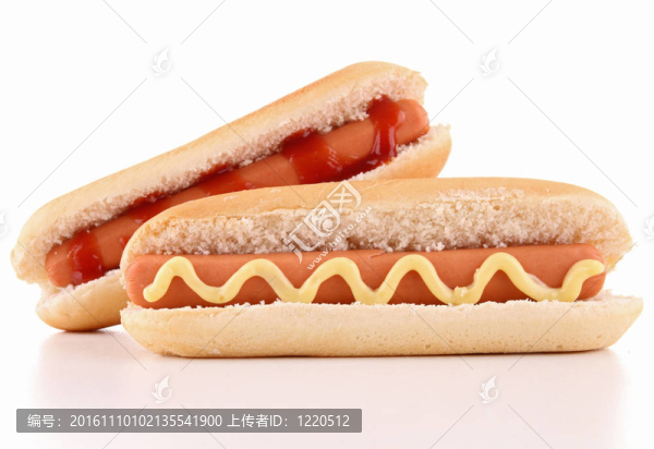 孤立的熱狗