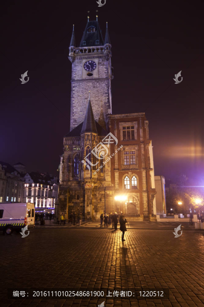 老城廣場(chǎng)。布拉格；捷克