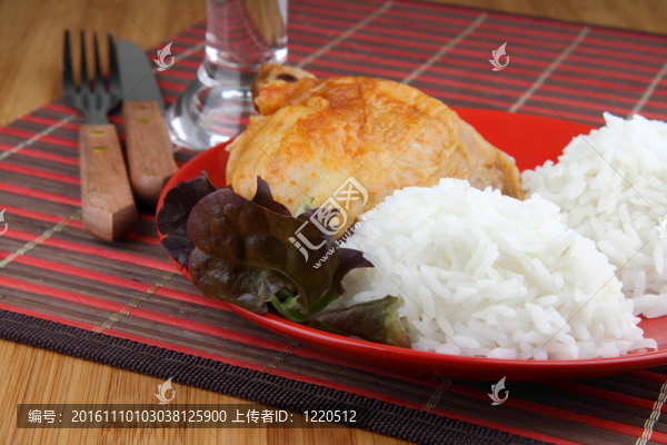 烤雞肉