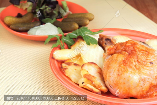 烤雞肉