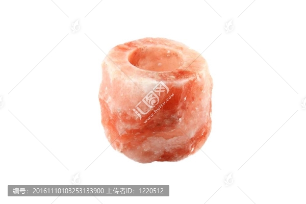 鹽巖的蠟燭