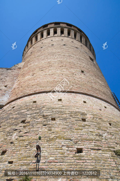 威尼斯堡壘。今年。Emilia,Romagna。意大利.