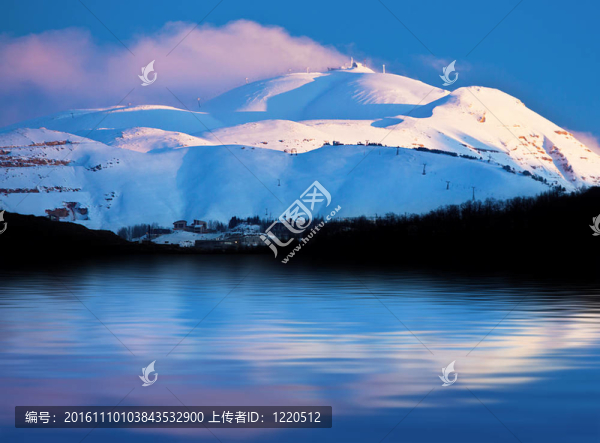 冬山雪景