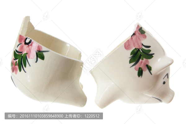 破碎的儲(chǔ)蓄罐